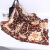 Pastoral Style Floral Summer 130cm Twill Thick Imitation Silk Large Kerchief Printed Bag Gro-Bag Shawl Scarf