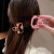 New Children's Korean Bear Cute Hairpin Simple Back Head Grip Soft Girl Temperament Wild Clip Hairware