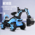 Children's Electric Old Excavator Spring Gift Children's Intelligent Leisure Toy Engineering Vehicle One Piece Dropshipping
