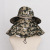 [Factory Direct Supply Camouflage Hat] Men Sun-Proof Sunshade Shawl Hat, Tea Picking Hat, Shawl Is Not Removable!