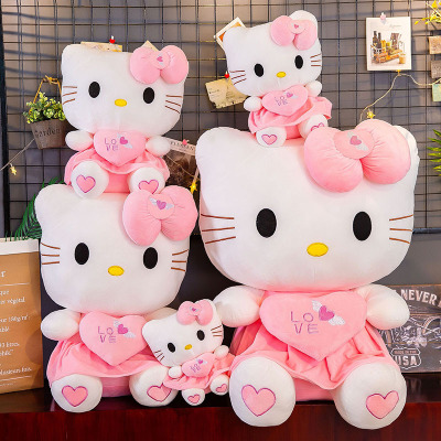 Hello Kitty Doll Kitty Doll Cat Plush Toy KT Doll Birthday Gift Girl