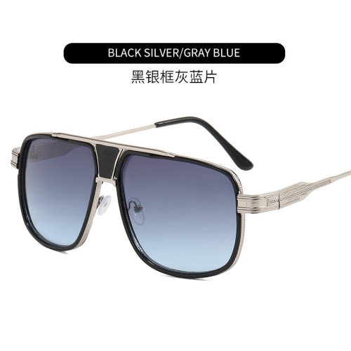 Full Frame Square Sun Protection Men‘s Sunglasses Cross-Border Fashion Sunglasses Driving Driver Sun Glasses UV Protection