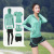 Sports Suit Women's Casual Running Fitness Clothes Yoga Suit Sports Bra Top Quick-Drying T-shirt Yoga Clothes Women