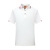 Soft Zhu Di Jacquard Lapel Short Sleeve Polo Shirt Work Clothes Slit Summer T-shirt Korean Casual Solid Color in Stock