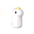 Cross-Border Hot New Smart Unicorn Alarm Clock Small Night Lamp Creative Children's Bedroom Silicone Night Lamp Small Night Lamp Colorful