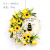 Cross-Border Spot Ins Nordic Home Decorations Artificial Flower Sunflower Garland Bee Valve Wall Hangings