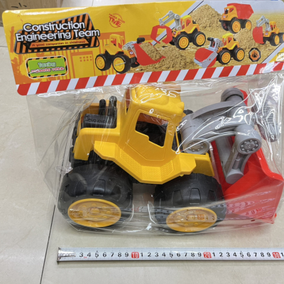 New Children's Sliding Engineering Car Toys Bulldozer PVC Bag Packaging