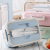 Plastic Lunch Box Student Office Worker with Handle Portable Lunch Box Microwave Oven Heated Bento Box