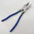 Glass Pincer Flat Mouth Breaking Piece Pliers with Teeth Clamping Glass Clamp Trimming Pliers with Teeth Ceramic Tile Pliers Opening Device Glass Clamp