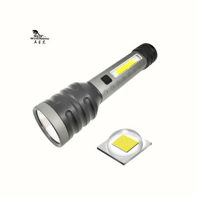 New High Light Flashlight Select Aviation Aluminium Alloy Configuration High Capacity Battery Long Shot 1000 M Multi-Function Torch