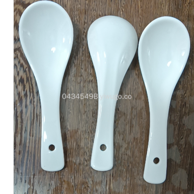 A Large Number of High Temperature Bone China Genuine Coffee Spoon Soup Spoon in Stock Low Price