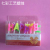 Happy Birthday Colorful Gold Plated English Letter Candle Golden Happy Birthday Cake Dessert Table Decoration