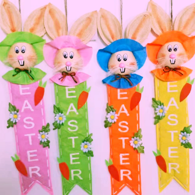 Creative Straw Doll, Children's Wall Hanging, Pastoral Style Straw Woven Cute Pendant, Kindergarten Decoration