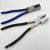 Glass Pincer Flat Mouth Breaking Piece Pliers with Teeth Clamping Glass Clamp Trimming Pliers with Teeth Ceramic Tile Pliers Opening Device Glass Clamp