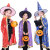 Halloween Cloak Cosplay Witch Magic Cloak Children's Five-Star Bronzing Cloak Witch Performance Costume