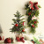 Cross-Border Spot Christmas Decorations Nordic Style PE Wood Piece Christmas Wreath Desktop Mini Christmas Tree