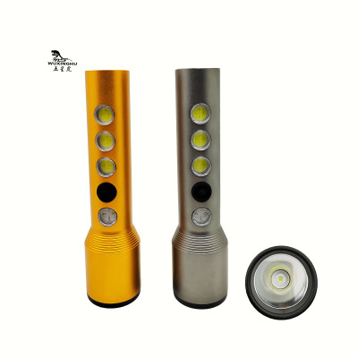 New High Light Flashlight Select Aviation Aluminium Alloy Configuration High Capacity Battery Long Shot 1000 M Multi-Function Torch