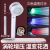 Temperature Change Three-Color LED Shower Turbo Fan Massage Lotus Seedpod Shower Head Small Waist Filter Handheld Nozzle