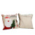 Old Man Snowman Pillow Cover Christmas Pillow Linen Sofa Cushion Cover Car Back Cushion Covers Decoration Wholesale
