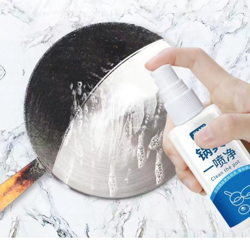 black scale artifact cleaning agent for pot bottom stainless steel rust cleaning kitchen oil removing iron pan bottom cleaning cream
