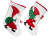 Cross-Border Christmas Stockings Christmas Elderly Candy Bag Party Decorative Socks Christmas Tree Pendant Gift Bag Wholesale