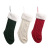2022 New Christmas Knitted Socks Plush Socks Wool Socks Gift Bag Candy Socks Show Window Decoration