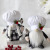 Christmas Decorations Creative Dwarf Chef Doll Holiday Plush Doll Chef Festival Faceless Doll