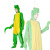 Halloween New Insect Mantis Cosplay Jumpsuit Amusement Park Stage Carnival Party Doll Costume
