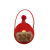 Supply Non-Woven Santa Claus round Handbag Creative Christmas Tree Candy Decorative Bag Factory in Stock Wholesale