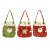 Christmas Gift Bag Creative Wedding Stickers Flower Handbag Candy Bag Christmas Fabric Red Handbag Gift Bag