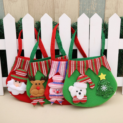 New Christmas Gift Bag Candy Bag New Christmas Apple Gift Bag Christmas Decorations Party Supplies