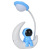 Cartoon Creative USB Astronaut Small Night Lamp Folding Learning Charging Eye Protection Lamp Factory Small Gift