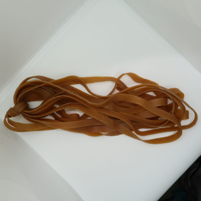 Widened 500x10 Rubber Band Brown Fold 25cm Wide 10mm Circumference 50cm Rubber Band Rubber Ring Rubber Band