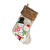 Plush Christmas Stockings Elderly Snowman Elk Candy Bag Embroidery Gift Socks Christmas Tree Gift Pendant