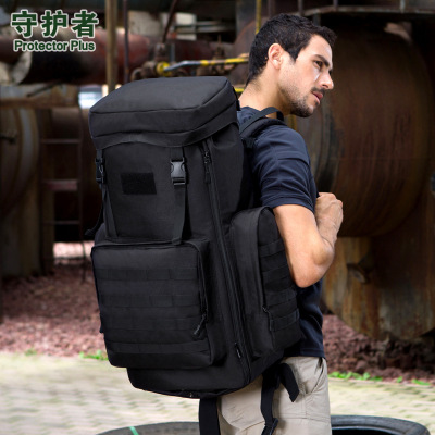 S408-70L/85 L Expansion Large Backpack Camping Hiking Large Backpack Large Capacity Luggage Luggage Backpack