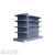 Supermarket shelves metal double-sided display shelves bearing convenience store shelves