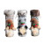 Christmas Bottle Cover Faceless Doll Wine Packaging Bags Long Hair Christmas Wine Sleeve Dining Table Decorations