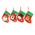 Christmas Decorations Creative Cartoon Sequins Christmas Socks Gift Bag Pendant Christmas Children Candy Bag