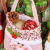 Cross-Border Sequin Gift Bag Santa Snowman Handbag Gift Candy Bag Christmas Apple Bag