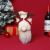 Christmas Crafts Decorations Christmas Doll Rudolf Doll Ornaments Knitted Faceless Doll Ground Essence