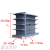 Supermarket shelves metal double-sided display shelves bearing convenience store shelves