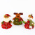 Christmas Eve Cartoon 3D Doll Candy Bag Zipper Apple Bag Letter Gift Bag Party Decorations