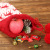 New Christmas Decorations Woolen Yarn Socks Red and White Elk Gift Bag Children Gift Bag Knitted Christmas Stockings