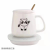 Jingdezhen Ceramic Coffee Cup Thermal Cup Gift Ceramic Cup Set Thermostat Customized Logo Souvenirs