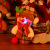 Christmas Supplies Santa Claus Luminous Handbag Apple Gift Bag Children's Gift Candy with Light Drawstring Bag