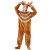 Christmas Elk Costume Adult Cartoon Brown Jumpsuit Performance Costume Plush Three-Piece Walking Doll Suit