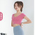 Nude Feel Yoga Clothes Sports Top Women's New Crop-Top Short Sleeve T-shirt Back Shaping Padded Running Sports Tights