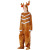 Christmas Elk Costume Adult Cartoon Brown Jumpsuit Performance Costume Plush Three-Piece Walking Doll Suit