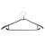 Same Dipping Plastic Dipping Non-Slip Wide Shoulder Traceless Hanger Bold Suit Rack Clothes Hanger Clothes Hanger Wholesale Household