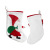 Cross-Border Christmas Stockings Christmas Elderly Candy Bag Party Decorative Socks Christmas Tree Pendant Gift Bag Wholesale